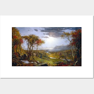 Jasper Francis Cropsey Autumn On the Hudson River Posters and Art